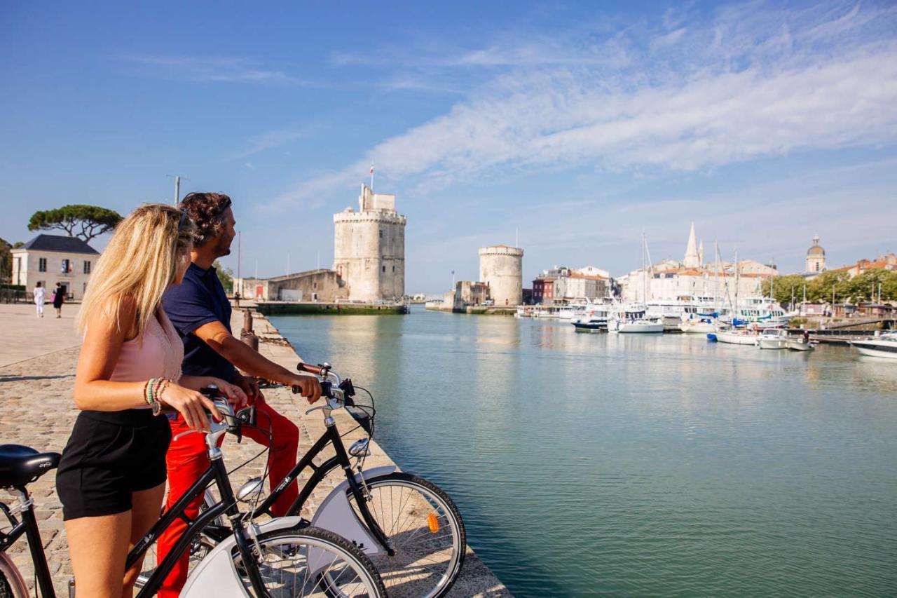 Appartement Tout Confort En Mezzanine A 20Mn A Pied Du Centre-Ville Avec Tv Et Wifi La Rochelle  Exteriör bild