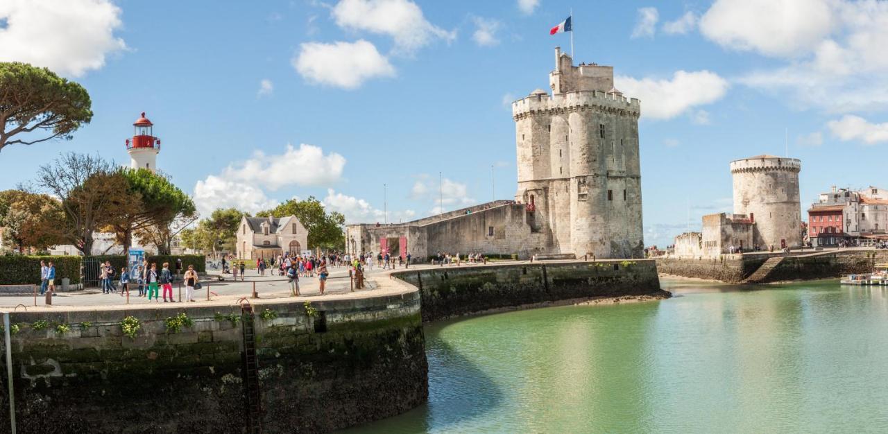 Appartement Tout Confort En Mezzanine A 20Mn A Pied Du Centre-Ville Avec Tv Et Wifi La Rochelle  Exteriör bild