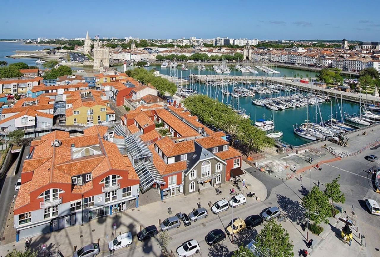 Appartement Tout Confort En Mezzanine A 20Mn A Pied Du Centre-Ville Avec Tv Et Wifi La Rochelle  Exteriör bild