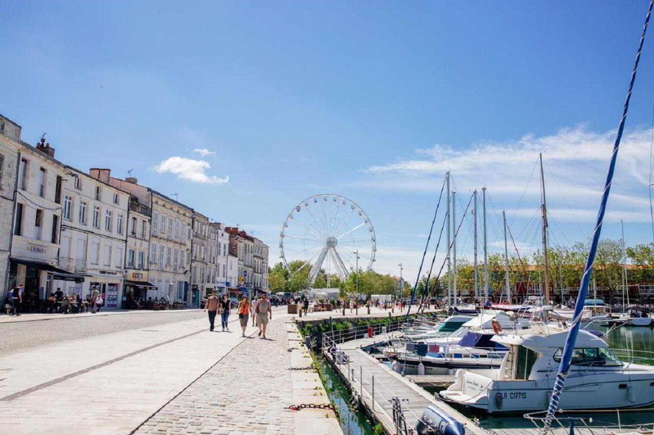 Appartement Tout Confort En Mezzanine A 20Mn A Pied Du Centre-Ville Avec Tv Et Wifi La Rochelle  Exteriör bild